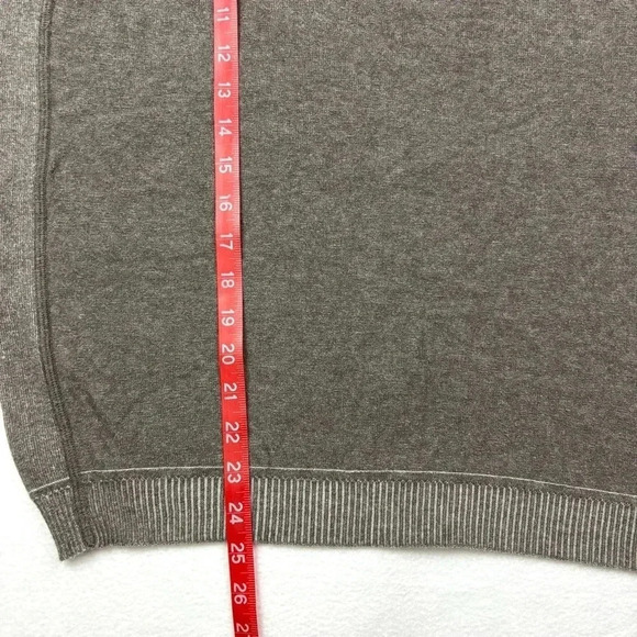 Tommy Bahama 100% Cotton Brown Crew Neck Heathered Mens Soft Sweater Size XL - Picture 15 of 15